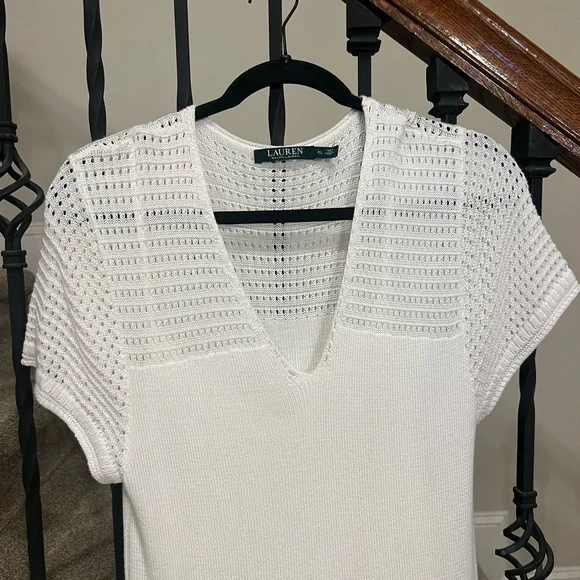 NWOT Ralph Lauren White Dress - Picture 4 of 11